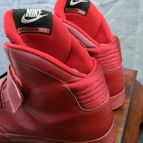 Mens Nike Flystepper 2K3 Team Red 644578-667 Sneakers Shoes Size 13 - Picture 5 of 10